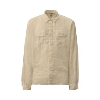 C.P. Company Casual Shirts, male, Beige, Size: XL Casual Shirts