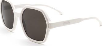 Isabel Marant Womens 55mm Ivory Sunglasses