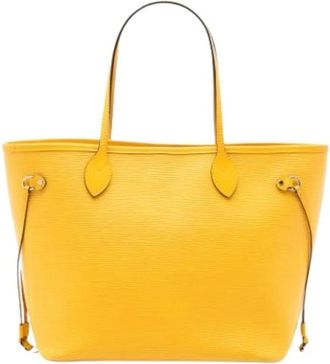 Louis Vuitton Pre-owned Tote Bags, female, Yellow, Size: ONE SIZE Pre-owned Leather Tote Bag
