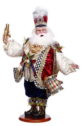 Mark Roberts Nutcracker Santa in Ivory at Nordstrom