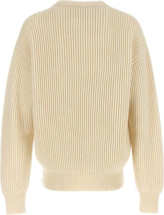 Jil Sander Mens White Wool Cardigan Clothing