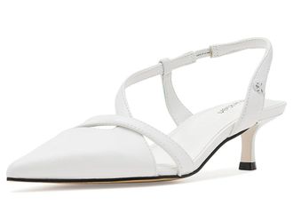 Calvin Klein Arlanna Womens Shoes White Leather : 6.5 M