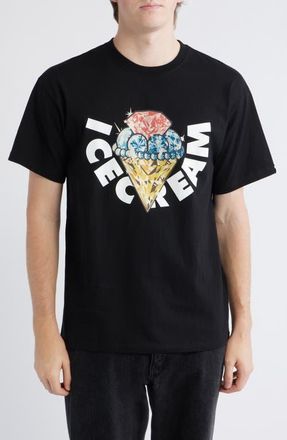 Icecream Bouquet Cotton T-Shirt in Black at Nordstrom, Size X-Large