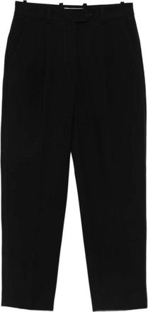 Circolo 1901 Slim-fit Pantalon - Dames - Vrijetijds broeken - Zwart - XL - Leer - Broeken