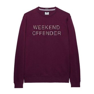 Weekend Offender Heren Warwick Crew Neck Sweatshirt (Bes)