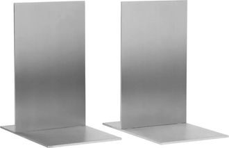 Ferm Living Lager Buchst&uuml;tze, Aluminium geb&uuml;stet (2er Set)