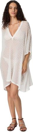 Missoni Short Caftan Cover-up In Lam&eacute; Viscose With Raschel Workmanship in White at Nordstrom, Size Medium
