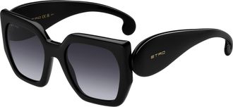 Etro 0054/S 807/9O Womens Sunglasses Black Size 54