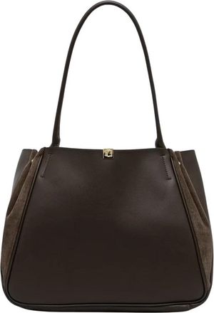 Coccinelle Pansy Shopper - Dames - Schoudertassen - Groen - ONE Size - Leer - Tassen