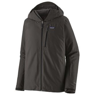 Patagonia Insulated Powder Town Jacket Skijacke f&uuml;r Herren | schwarz/grau