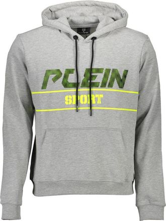 Plein Sport Grigio Cotton Men Mens Sweatshirt