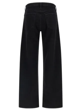 A Gold E Arc Criss Cross Jeans - Black