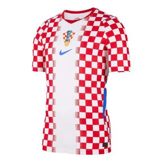 Nike Croatia 2026 Match Home Authentic Jersey White University Red Hyper Royal IO8643-100