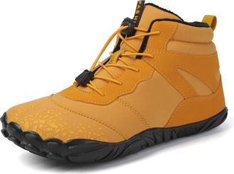 Generic Snow Boots Women Couples Winter Lace up Footwear Warm Comfortable for Men and Women Thermal Insulated Waterproof Casual Snow Boots Cold Weather Footwe