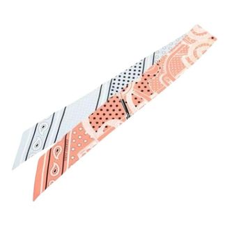 Herm&egrave;s Pre-owned Scarves, female, Multicolor, Size: ONE SIZE Pre-owned Eperon dOr Bandana Twilly Scarf