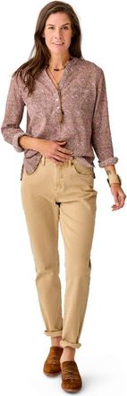 Carve Designs Carson Hi Rise Jean in Sand at Nordstrom, Size 14