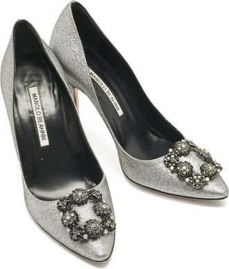Manolo Blahnik Pumps Hangisi - Argento