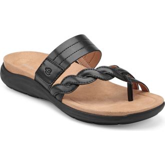 Easy Spirit Waren Sandal in Black at Nordstrom Rack, Size 8.5