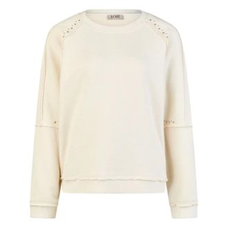LeComte Rodeo Street Sweatshirt - Dames - Sweatshirts & Hoodies - Beige - Maat: XL Katoen