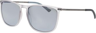 Jaguar 37629 Polarized 6500 Mens Sunglasses Grey Size 57