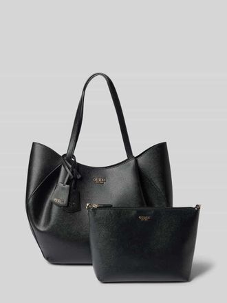 Guess Tote Bag in Leder-Optik Modell Amorette in Black, Gr&ouml;&szlig;e 1