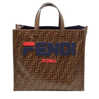 Fendi Pre-owned Canvas Tote - Dames - Vintage Shopper - Bruin - ONE Size - Vintage