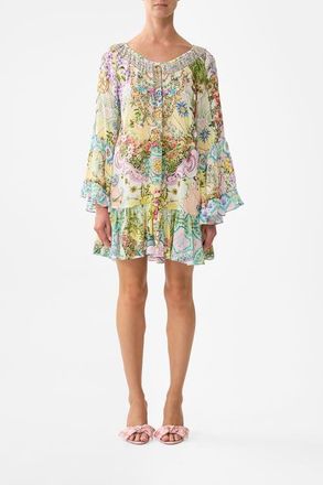 Camilla A Line Frill Dress Just Coasting at Nordstrom, Size 3X-Large Au