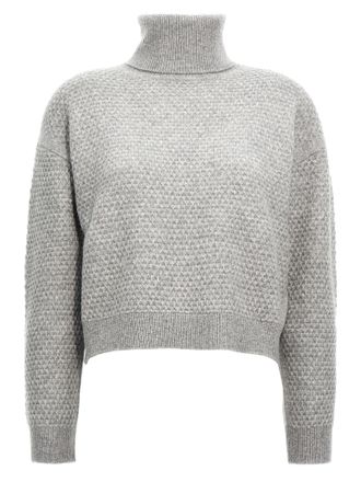 Max Mara Gray Cashmere Womens Cardigan