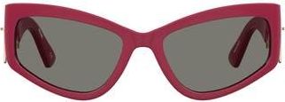Moschino 59mm Cat Eye Sunglasses in Red at Nordstrom Rack