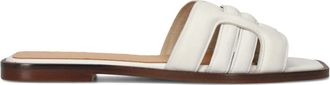 Notre-V Elegante Zomerslippers - Dames - Sandalen - Wit - 39 EU - Leer - Schoenen