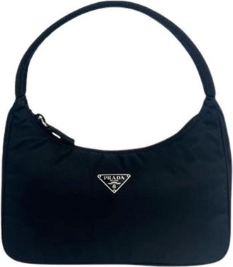 Prada Pre-owned Shoulder Bag - Dames - Vintage Schoudertas - Zwart - ONE Size - Vintage