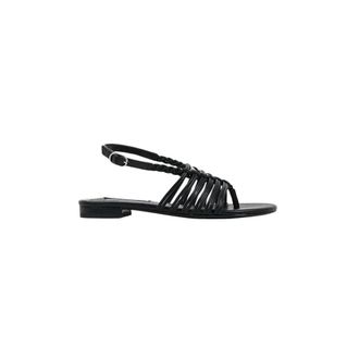Karl Lagerfeld Dames, Schoenen, Zwart, Maat: 40 EU Leer