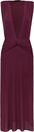 Vix Cindy Long Mesh Cover-Up Maxi Dress in Purple at Nordstrom, Size X-Small