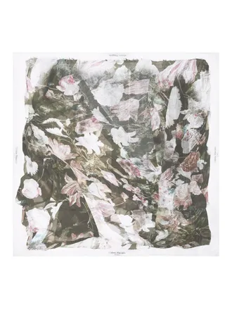 Maison Margiela Womens Scarfs Multicolour Silk