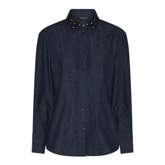 Bruuns Bazaar Chambra BBSiwa Shirt - Dames - Spijkeroverhemden - Blauw - L - Denim - Overhemden