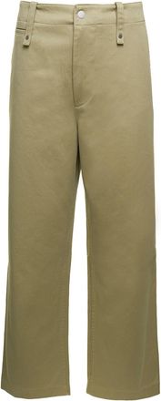 Burberry Beige Wide-Leg Pants