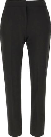 Max Mara Pantaloni sartoriali a vita alta - Nero