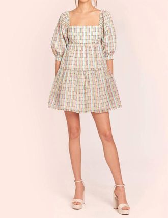 Amanda Uprichard Theodora Dress In Carnival