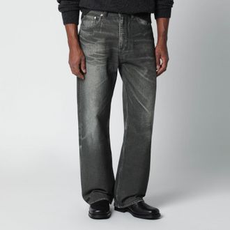 Our Legacy Black jeans with Aurora print