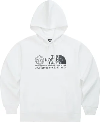 The North Face Coordinates Pullover Hoodie White NF0A7W87-FN4