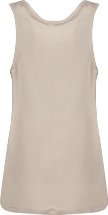 Max Mara Pavido Top - Dames - Tops zonder mouwen - Beige - 2XS - Tops