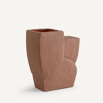 AM.PM Vaas in mat keramiek, Brut