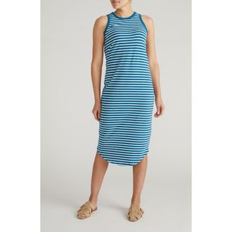 Universal Standard Cal Tank Midi Dress in Ink Blue at Nordstrom, Size Xx-Large