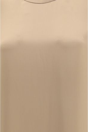 Toteme Womens Dress, Satin, Latte Viscose