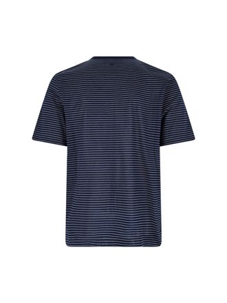 Ami Mens Ami T-Shirts And Polos Blue Cotton