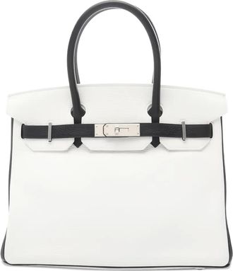 Herm&egrave;s Borsa tote Birkin 30 in pelle 2020 - Bianco
