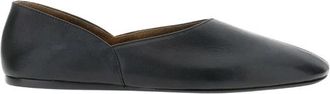 Khaite Jane Flat Ballerina - Dames - Ballerinas - Zwart - 40 EU - Leer - Schoenen