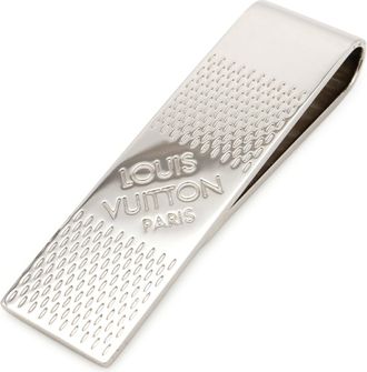 Louis Vuitton Silver Metal Money Clip (Pre-Owned)
