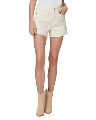 Paige Dani High Rise Shorts In Light Blonde