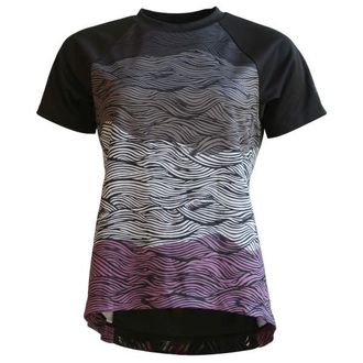 Zimtstern Braapz Shirt S/S Velotrikot f&uuml;r Damen | grau